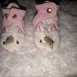 Unicorn Baby Booties